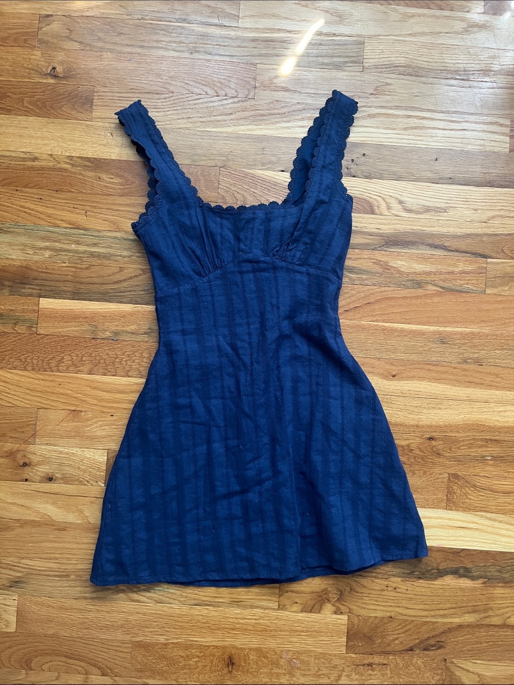 Princess Polly Navy Blue Mini Dress